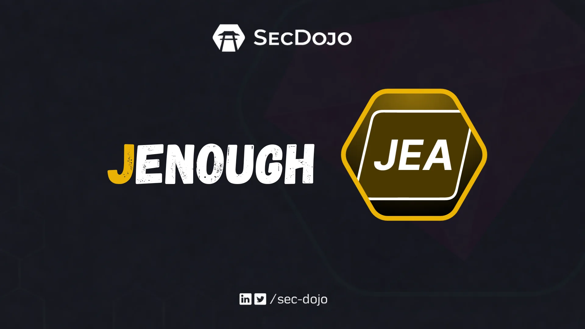Jenough Secdojo